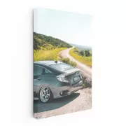 Honda Civic Amidst Nature - Blend of Style and Efficiency